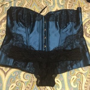 Adore Me Corset and Panty Set